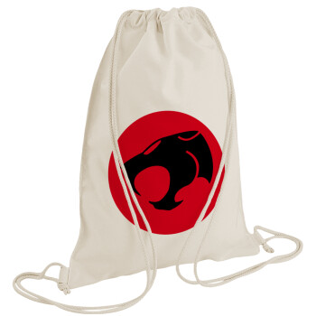 Thundercats, Backpack bag GYMBAG natural (28x40cm)