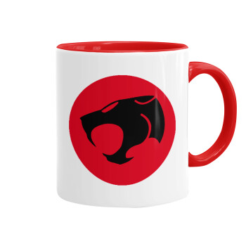 Thundercats, Mug colored red, ceramic, 330ml