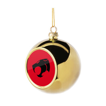 Thundercats, Χριστουγεννιάτικη μπάλα δένδρου Χρυσή 8cm