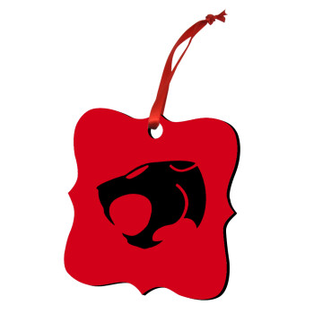 Thundercats, Στολίδι Χριστουγεννιάτικο στολίδι polygon ξύλινο 7.5cm