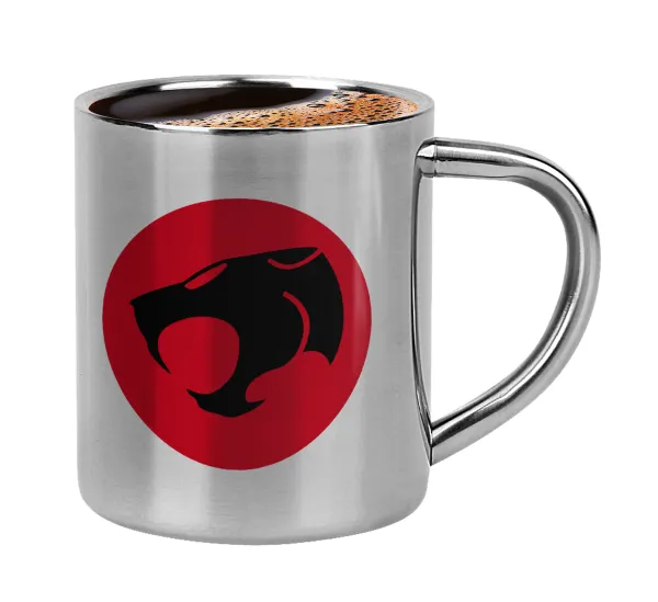 Thundercats — Double-wall metal cup for espresso (220ml)