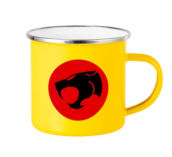 Thundercats — Κούπα Μεταλλική εμαγιέ Κίτρινη 360ml
