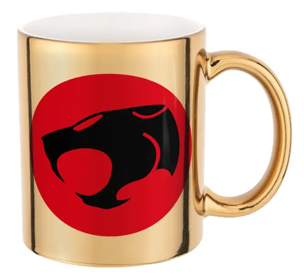 Thundercats — Κούπα κεραμική, χρυσή καθρέπτης, 330ml