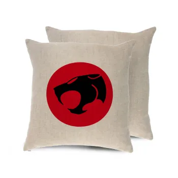 Thundercats, Μαξιλάρι καναπέ ΛΙΝΟ 40x40cm περιέχεται το  γέμισμα