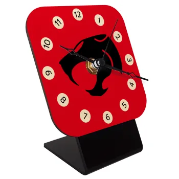 Thundercats, Επιτραπέζιο ρολόι σε φυσικό ξύλο (10cm)