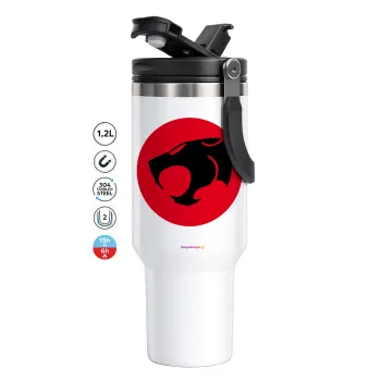 Thundercats, Mega Tumbler με καπάκι, διπλού τοιχώματος (θερμό) 1,2L