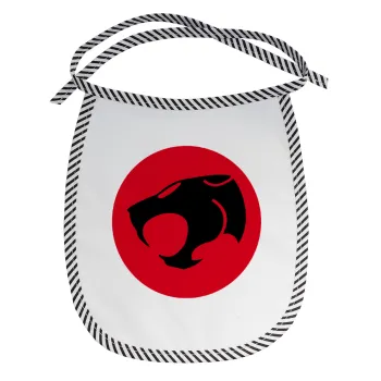 Thundercats, Σαλιάρα μωρού αλέκιαστη με κορδόνι Μαύρη