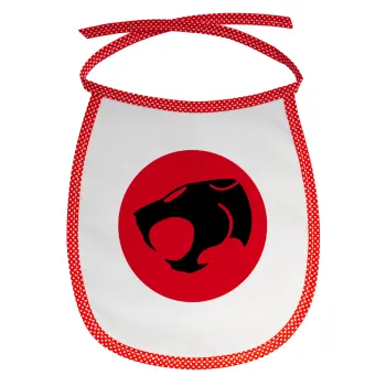 Thundercats, Σαλιάρα μωρού αλέκιαστη με κορδόνι Κόκκινη