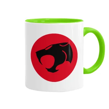 Thundercats, Κούπα χρωματιστή βεραμάν, κεραμική, 330ml