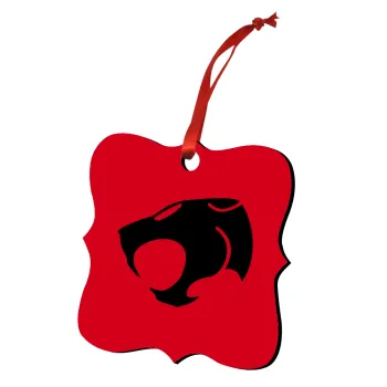 Thundercats, Christmas ornament polygon wooden 7.5cm