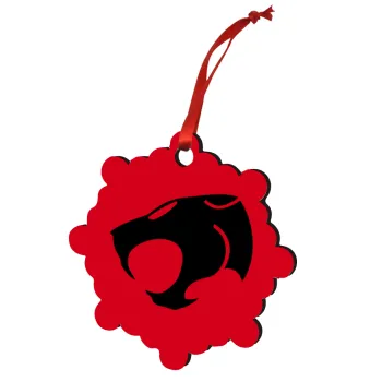 Thundercats, Στολίδι Χριστουγεννιάτικο στολίδι snowflake ξύλινο 7.5cm