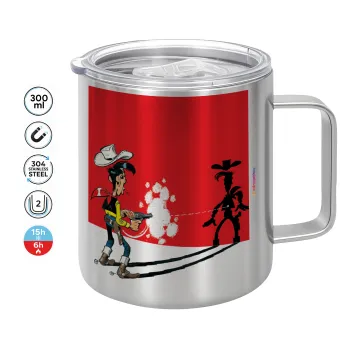 Λούκυ Λουκ σκιές, Κούπα Ανοξείδωτη διπλού τοιχώματος 300ml