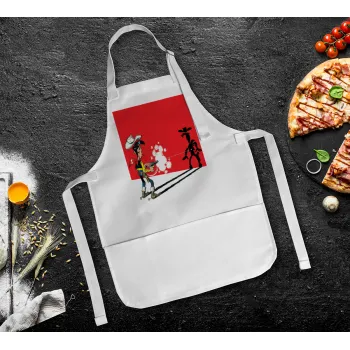 Lucky Luke shadows, Ποδιά Σεφ Ολόσωμη Παιδική (με ρυθμιστικά και 2 τσέπες)