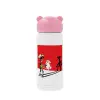 Pink stainless steel thermal flask, 320ml