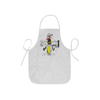 Λούκυ Λουκ comic, Ποδιά Σεφ ολόσωμη κοντή  Παιδική (44x62cm)