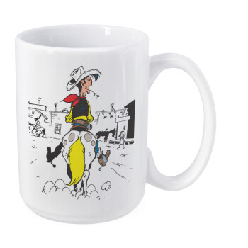Lucky Luke comic, Κούπα Mega, κεραμική, 450ml
