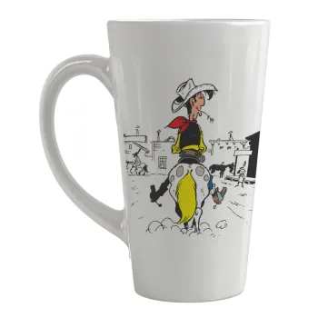 Lucky Luke comic, Κούπα κωνική Latte Μεγάλη, κεραμική, 450ml