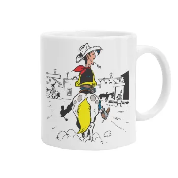 Λούκυ Λουκ comic, Κούπα, κεραμική, 330ml