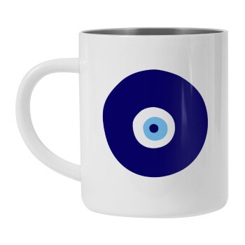 Χάντρα γαλαζιά, Mug Stainless steel double wall 300ml