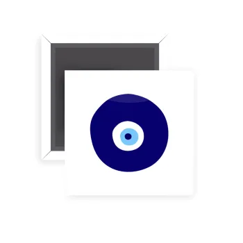 Χάντρα γαλαζιά, Μαγνητάκι ψυγείου τετράγωνο διάστασης 5x5cm