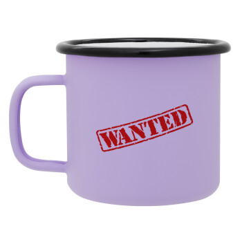 Wanted, Κούπα Μεταλλική εμαγιέ ΜΑΤ Light Pastel Purple 360ml