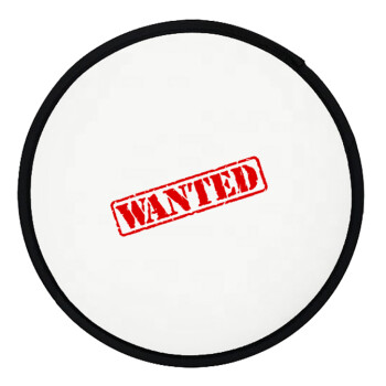 Wanted, Βεντάλια υφασμάτινη αναδιπλούμενη με θήκη (20cm)