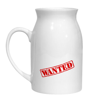 Wanted, Milk Jug (450ml) (1pcs)