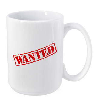 Wanted, Κούπα Mega, κεραμική, 450ml