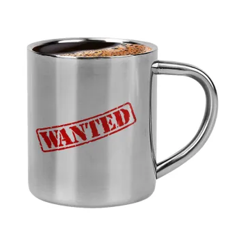 Wanted, Double-wall metal cup for espresso (220ml)