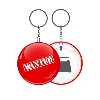 Wanted, Μπρελόκ μεταλλικό 5cm με ανοιχτήρι