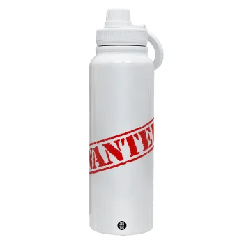 Wanted, Θερμός 1L Ανοξείδωτο με Βάση Κινητού & Διπλά Τοιχώματα