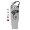 GREY color, 890ml (30oz) stainless Steel Tumbler with Handle