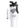 Mega Stainless steel Tumbler with lid, double wall 1,2L