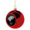 Christmas tree ball Red 8cm