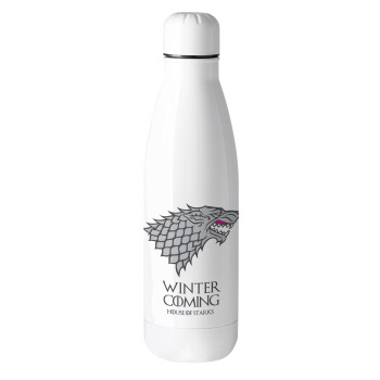 GOT House of Starks, winter coming, Metal mug thermos (Stainless steel), 500ml