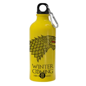 GOT House of Starks, winter coming, Water bottle 600ml