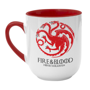 GOT House Targaryen, Fire Blood, Κούπα κεραμική tapered 260ml