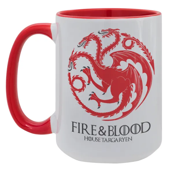 GOT House Targaryen — Mega 15oz Κόκκινη