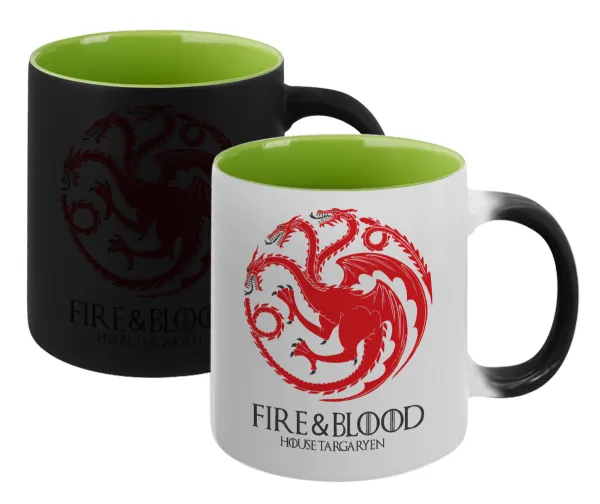 GOT House Targaryen — Μαγική εσωτερικό πράσινη