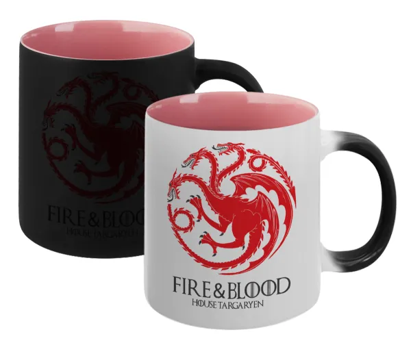 GOT House Targaryen — Μαγική εσωτερικό ΡΟΖ