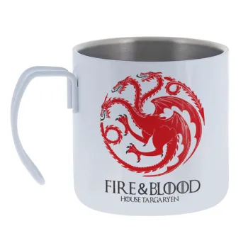 GOT House Targaryen — Κούπα Ανοξείδωτη διπλού τοιχώματος 400ml