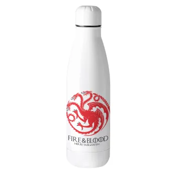 GOT House Targaryen, Fire Blood, Metal mug thermos (Stainless steel), 500ml