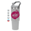 GREY Travel Tumbler with Handle 890ml