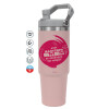 PINK Travel Tumbler with Handle 890ml