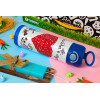 Easter candle, Childrens hot water bottle, stainless steel, with safety straw, BLUE (500ml)