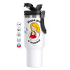 Mega Travel Mug / Κούπα Ταξιδίου, διπλού τοιχώματος (θερμό) 1,2L
