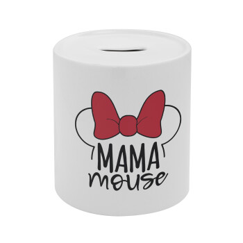 MAMA mouse, Κουμπαράς πορσελάνης με τάπα