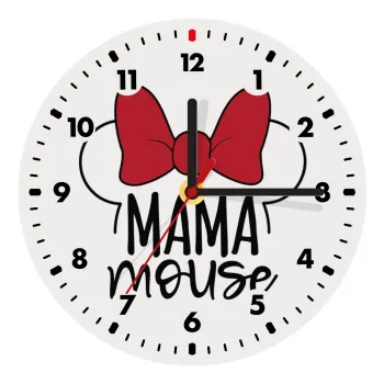 MAMA mouse, Ρολόι τοίχου ξύλινο (20cm)