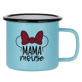 MAMA mouse, Κούπα Μεταλλική εμαγιέ ΜΑΤ σιέλ 360ml