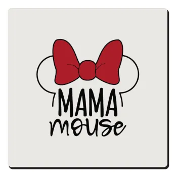 MAMA mouse, Τετράγωνο μαγνητάκι ξύλινο 6x6cm